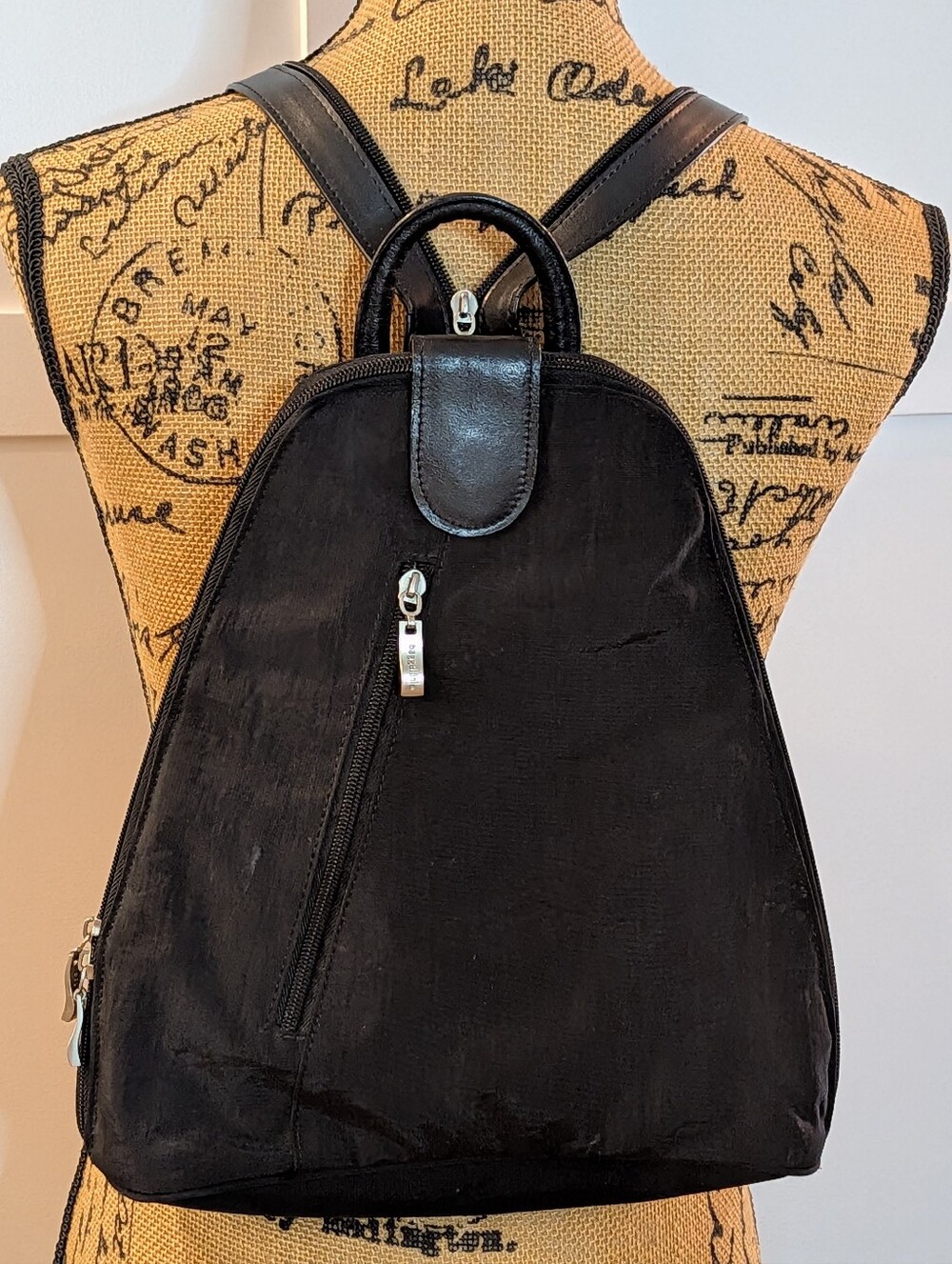 Baggalini Black Metro Backpack
